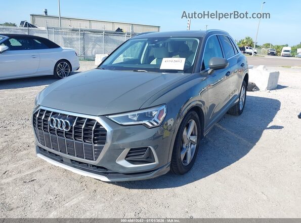 WA1BECF39L1040504 2020 AUDI Q3 Gray Front left
