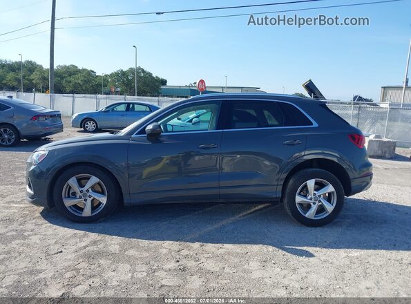 WA1BECF39L1040504 2020 AUDI Q3 Gray 360 interior view