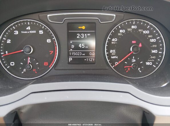 WA1BFCFS3GR003525 2016 AUDI Q3 White უკანა სავარძლების ხედი