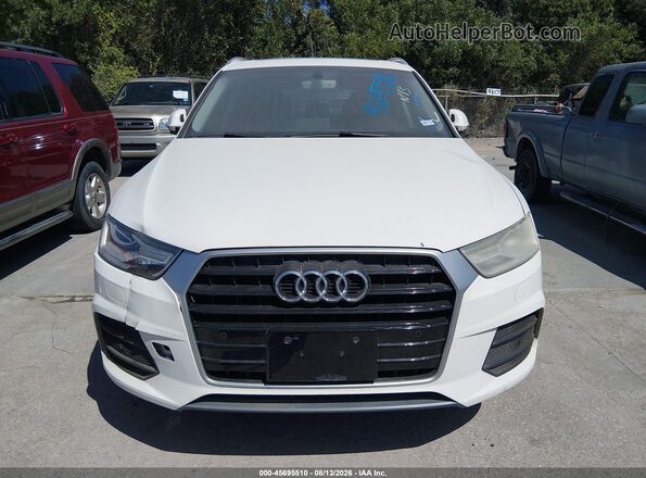 WA1BFCFS3GR011091 2016 AUDI Q3 White Вид щитка приладів