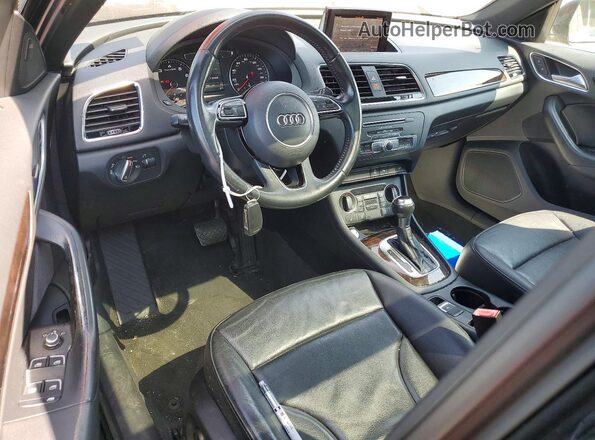 WA1BFCFS3GR012158 2016 AUDI Q3 Black Вид панелі приладів
