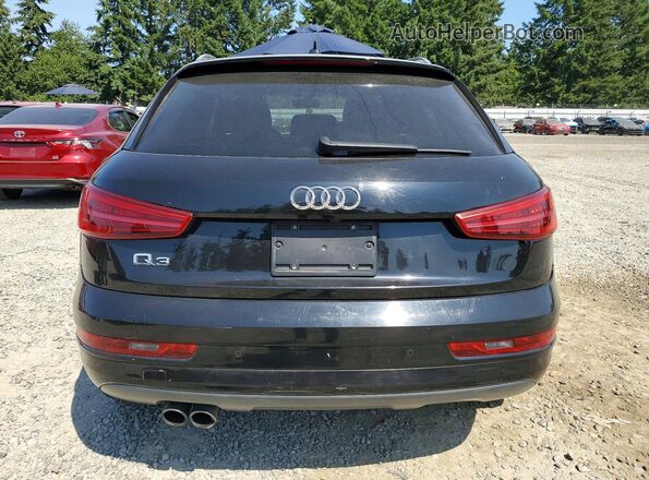 WA1BFCFS3GR012158 2016 AUDI Q3 Black Вид ззаду