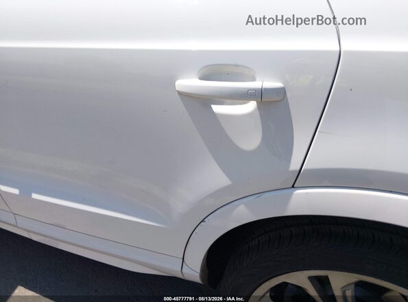 WA1BFCFS4GR013819 2016 AUDI Q3 White Widok z przodu
