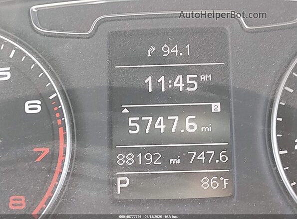 WA1BFCFS4GR013819 2016 AUDI Q3 White 
