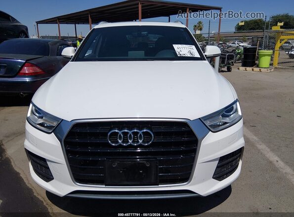 WA1BFCFS4GR013819 2016 AUDI Q3 White Widok zestawu wskaźników