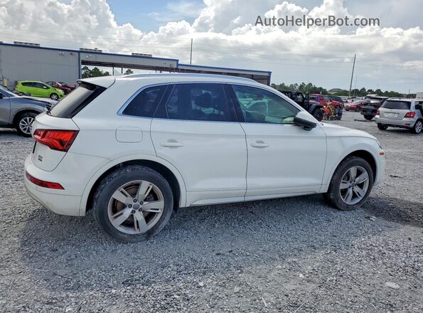 WA1BNAFY0J2011741 2018 AUDI Q5 White უკანა მარჯვენა