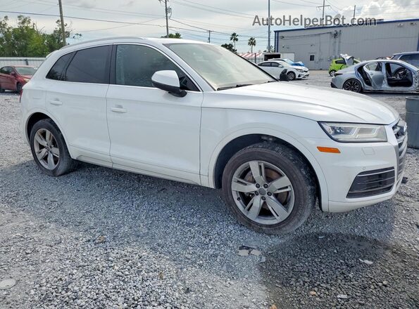 WA1BNAFY0J2011741 2018 AUDI Q5 White წინა მარჯვენა