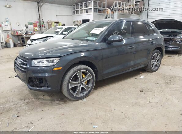 WA1BNAFY0K2025835 2019 AUDI Q5 Серый Передняя левая четверть