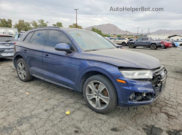 WA1BNAFY0L2014013 2020 AUDI Q5 Blue Delantero derecho