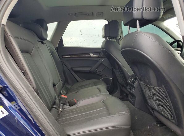 WA1BNAFY0L2014013 2020 AUDI Q5 Blue Vista interior trasera
