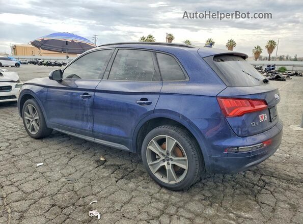 WA1BNAFY0L2014013 2020 AUDI Q5 Blue Trasero izquierdo