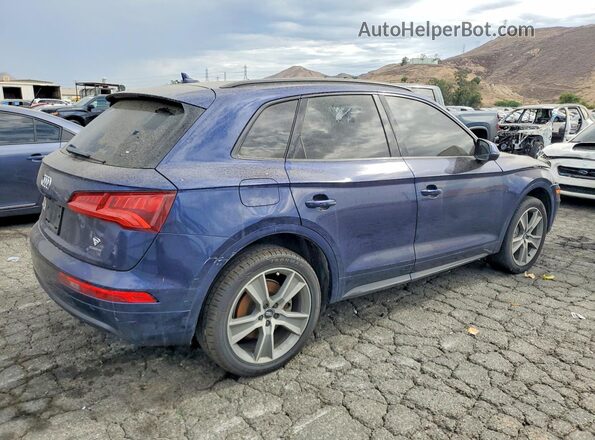 WA1BNAFY0L2014013 2020 AUDI Q5 Blue Trasero derecho