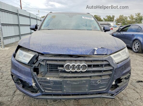 WA1BNAFY0L2014013 2020 AUDI Q5 Blue Vista frontal
