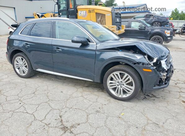 WA1BNAFY1J2134643 2018 AUDI Q5 Charcoal Delantero derecho