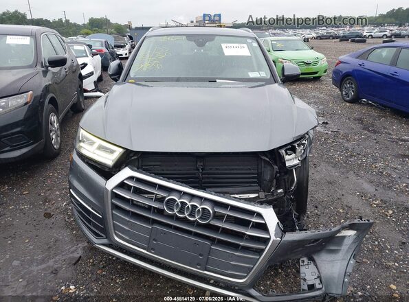 WA1BNAFY2J2017184 2018 AUDI Q5 Gray Widok zestawu wskaźników