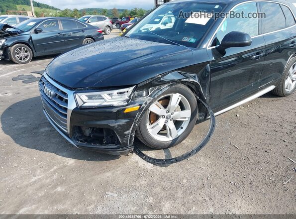 WA1BNAFY2J2055837 2018 AUDI Q5 Black Front view