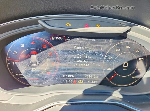 WA1BNAFY2J2097179 2018 AUDI Q5 Черный Вид щитка приборов