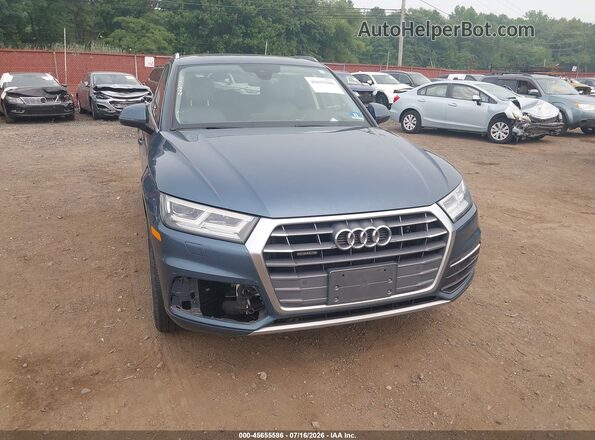 WA1BNAFY2J2228451 2018 AUDI Q5 Light Blue წინა ხედი
