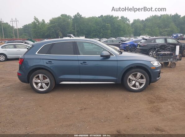 WA1BNAFY2J2228451 2018 AUDI Q5 Light Blue უკანა სალონის ხედი