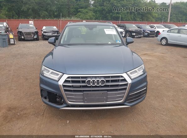 WA1BNAFY2J2228451 2018 AUDI Q5 Light Blue ხელსაწყოთა პანელის ხედი