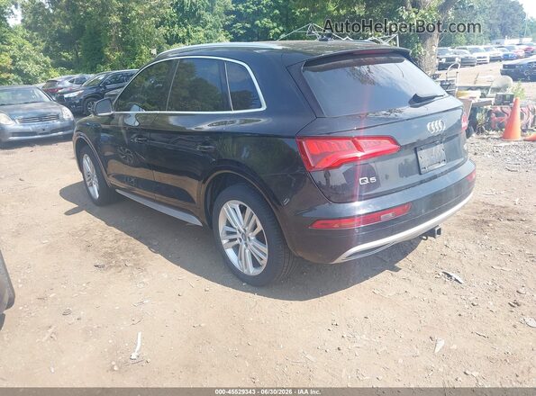 WA1BNAFY2J2234475 2018 AUDI Q5 Black Հետևի ձախ