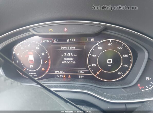 WA1BNAFY2J2234475 2018 AUDI Q5 Black Հետևի նստատեղերի տեսք