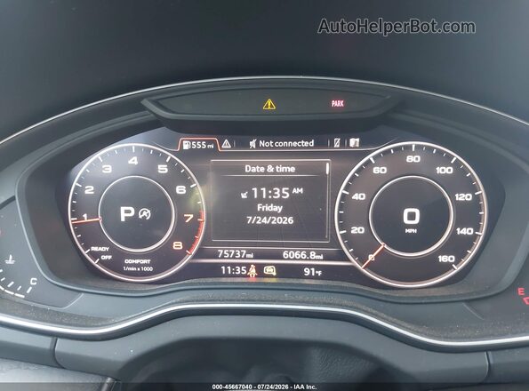 WA1BNAFY2K2089181 2019 AUDI Q5 Черный Вид задних сидений