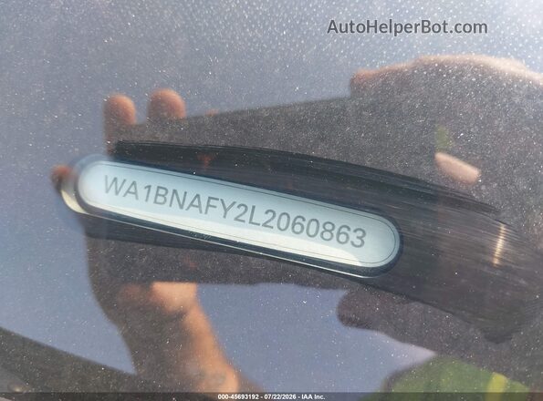 WA1BNAFY2L2060863 2020 AUDI Q5 Black 