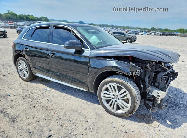 WA1BNAFY3J2003830 2018 AUDI Q5 Black Przód prawy