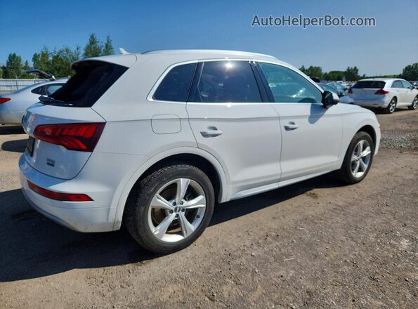 WA1BNAFY3J2022572 2018 AUDI Q5 White Tył prawy