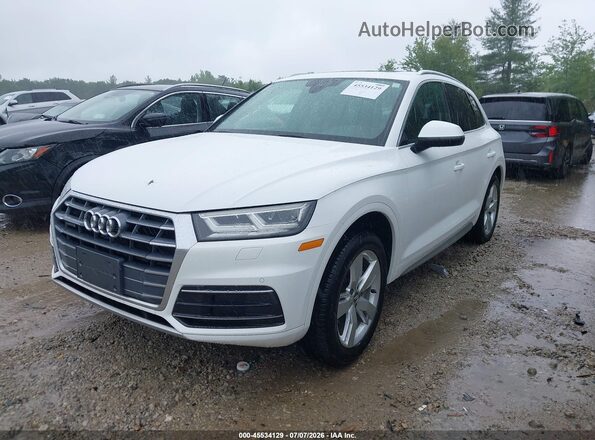 WA1BNAFY3J2181561 2018 AUDI Q5 White Передня ліва чверть