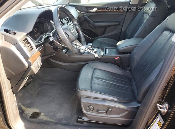 WA1BNAFY3K2109616 2019 AUDI Q5 Black Widok wnętrza z przodu