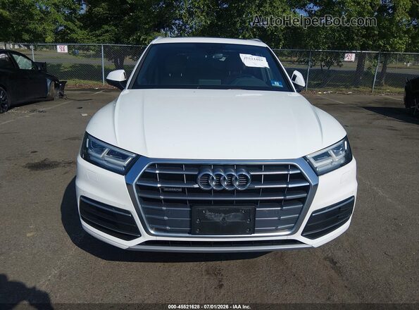 WA1BNAFY3L2019819 2020 AUDI Q5 White Instrument cluster view