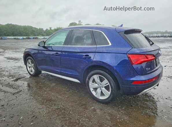 WA1BNAFY4J2019762 2018 AUDI Q5 Blue უკანა მარცხენა