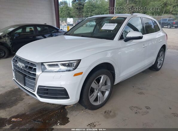 WA1BNAFY4J2197705 2018 AUDI Q5 White Front left