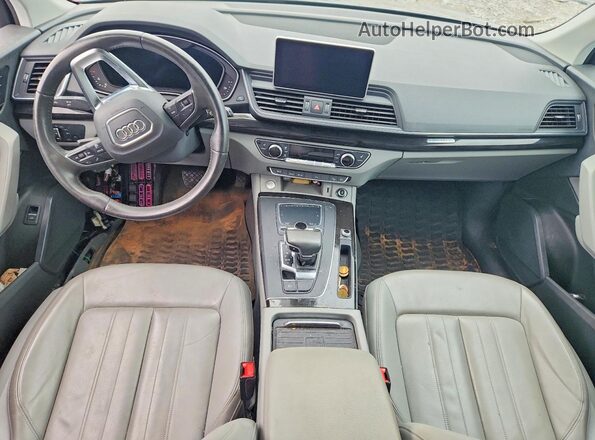 WA1BNAFY4L2008912 2020 AUDI Q5 Gray Առջևի վահանակի տեսք