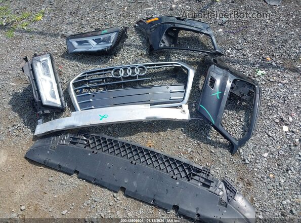 WA1BNAFY5J2004932 2018 AUDI Q5 Black Vista del cuadro de instrumentos