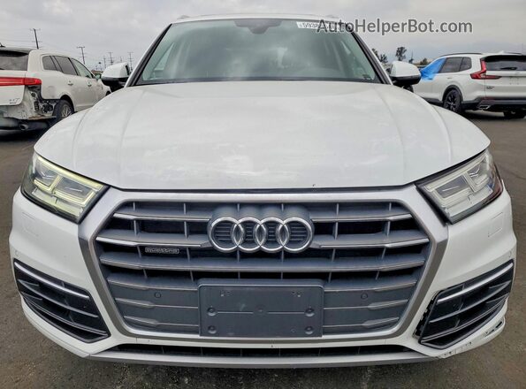 WA1BNAFY5J2083289 2018 AUDI Q5 White წინა ხედი