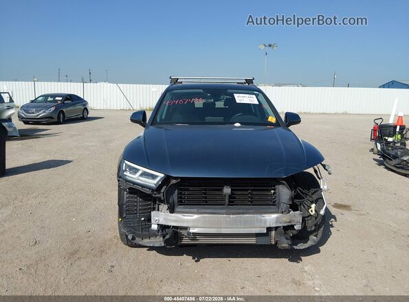 WA1BNAFY5J2096933 2018 AUDI Q5 Blue Вид спереду