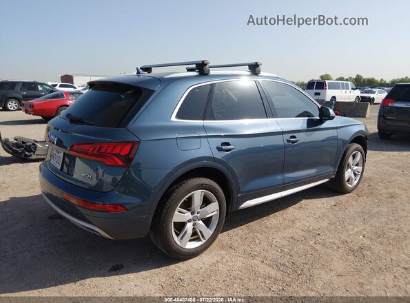 WA1BNAFY5J2096933 2018 AUDI Q5 Blue Задня права чверть