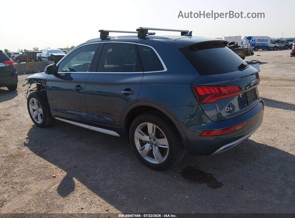 WA1BNAFY5J2096933 2018 AUDI Q5 Blue Задня ліва чверть