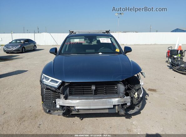 WA1BNAFY5J2096933 2018 AUDI Q5 Blue Вид задньої частини салону