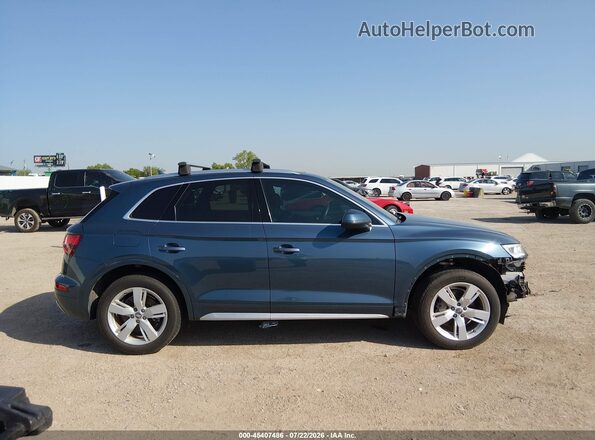 WA1BNAFY5J2096933 2018 AUDI Q5 Blue Панорамний вид салону 360°