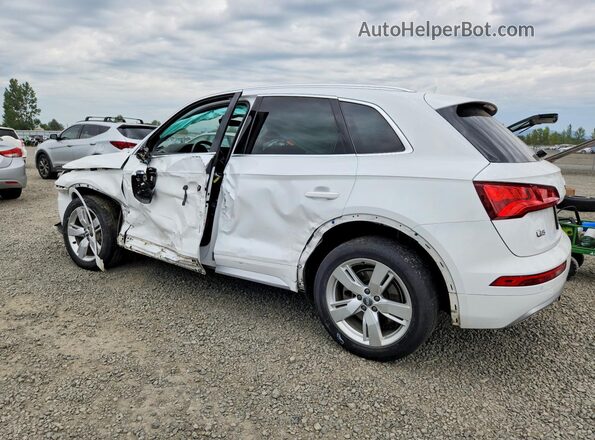 WA1BNAFY5J2149727 2018 AUDI Q5 White უკანა მარცხენა