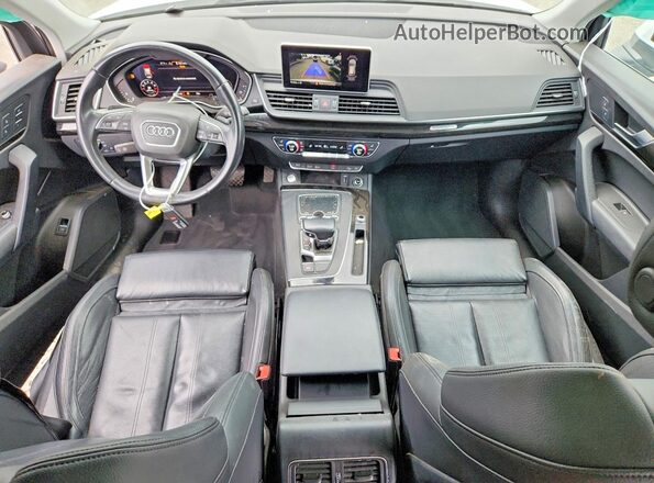 WA1BNAFY5J2149727 2018 AUDI Q5 White წინა პანელის ხედი