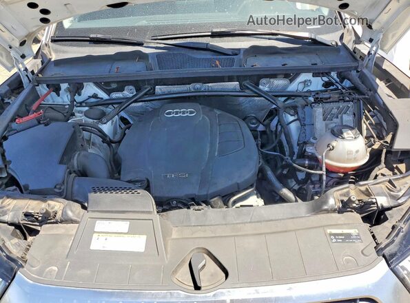 WA1BNAFY5J2247379 2018 AUDI Q5 White Engine compartment view