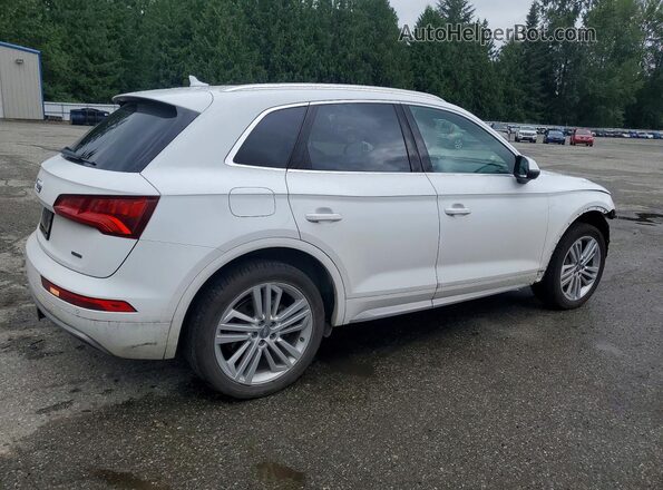 WA1BNAFY5K2124389 2019 AUDI Q5 White Задня права чверть
