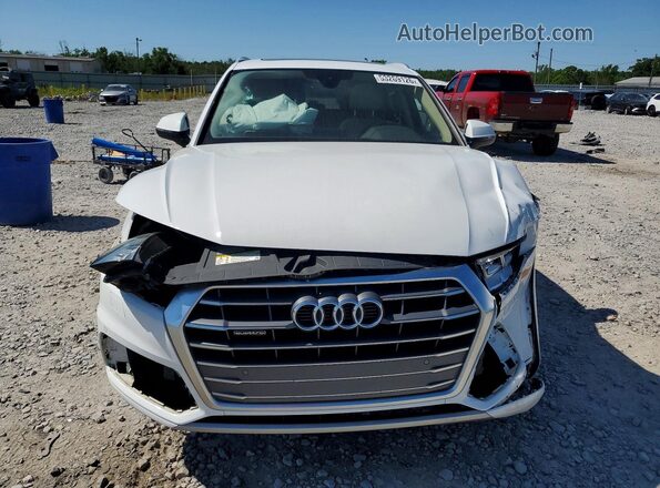 WA1BNAFY6J2012232 2018 AUDI Q5 White წინა ხედი