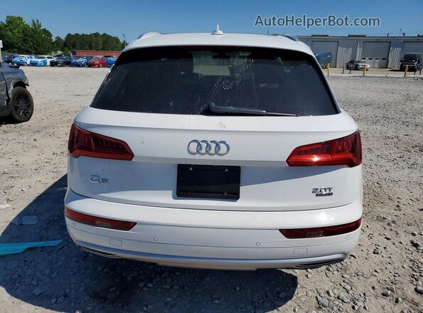 WA1BNAFY6J2012232 2018 AUDI Q5 White უკანა ხედი