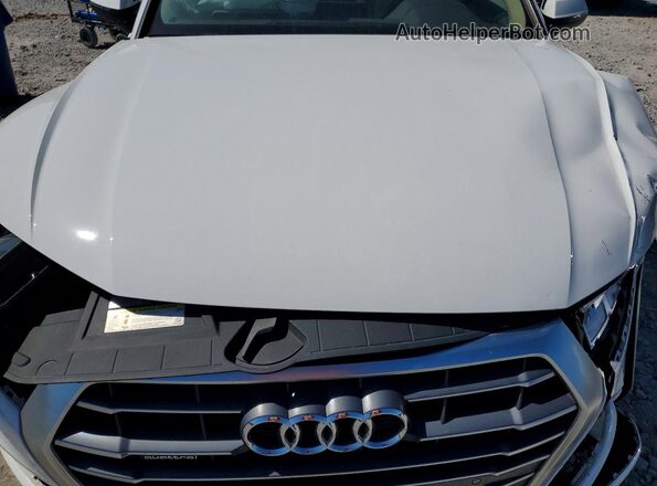 WA1BNAFY6J2012232 2018 AUDI Q5 White უკანა სალონის ხედი